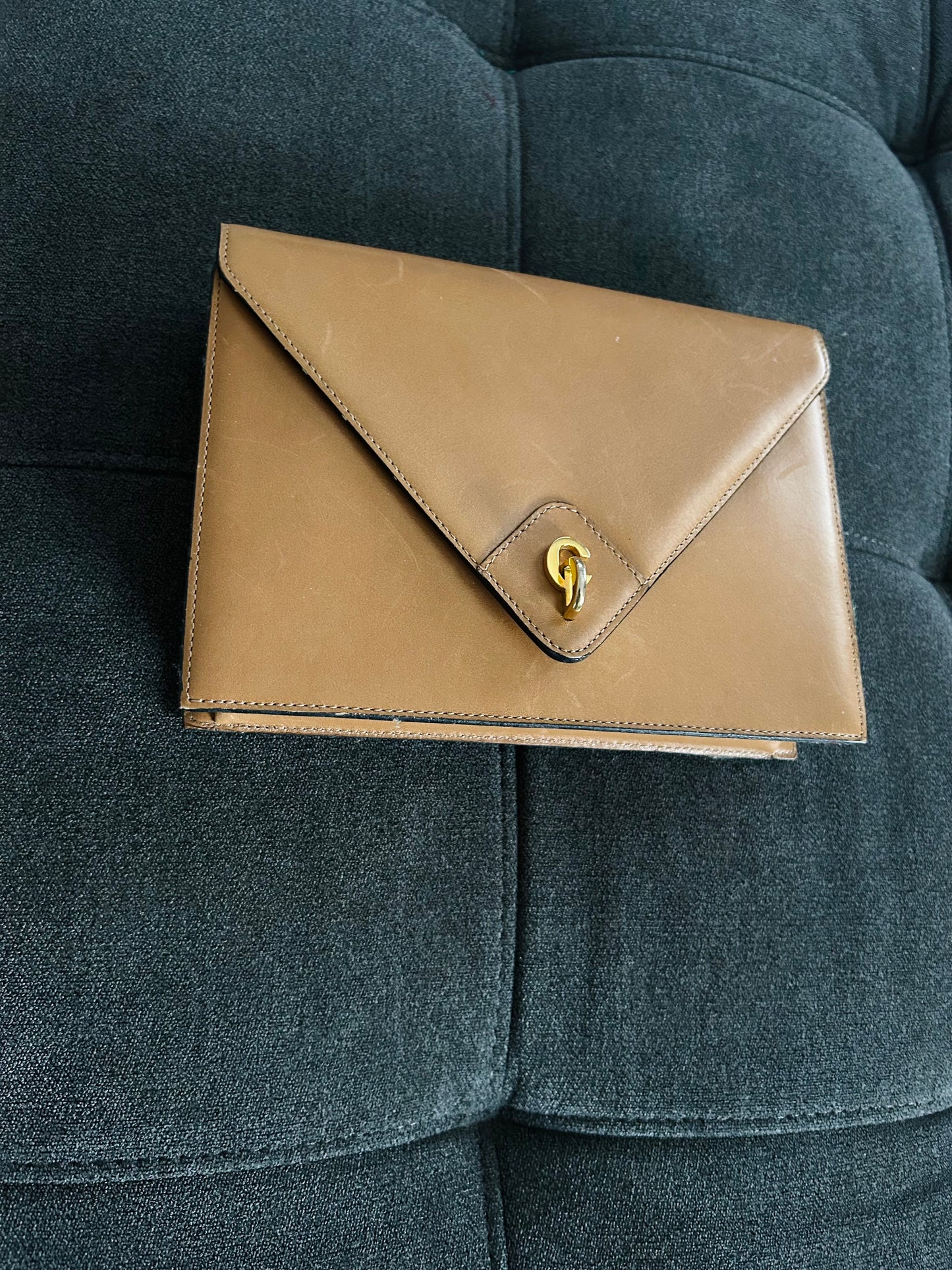 Christian Dior "CD" Logo Envelope Bag