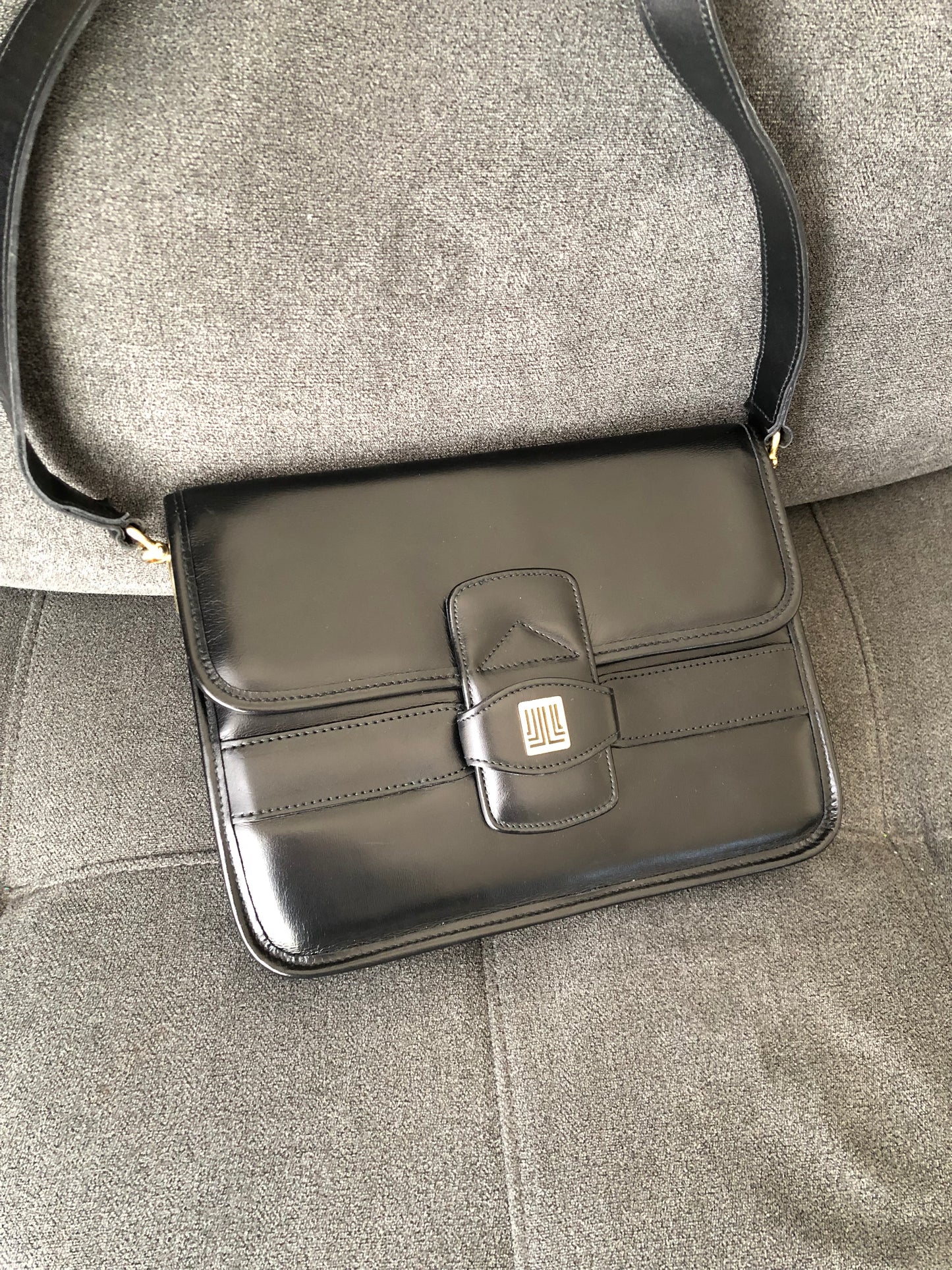 Lanvin Classic Black Shoulder Bag