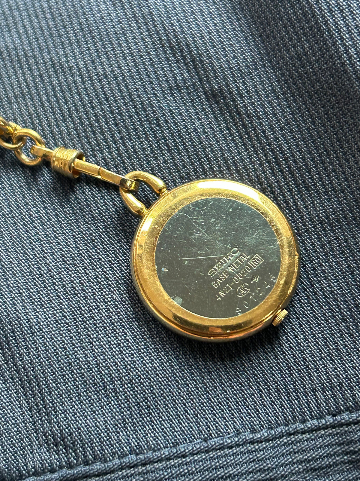Seiko Round Pocket Watch
