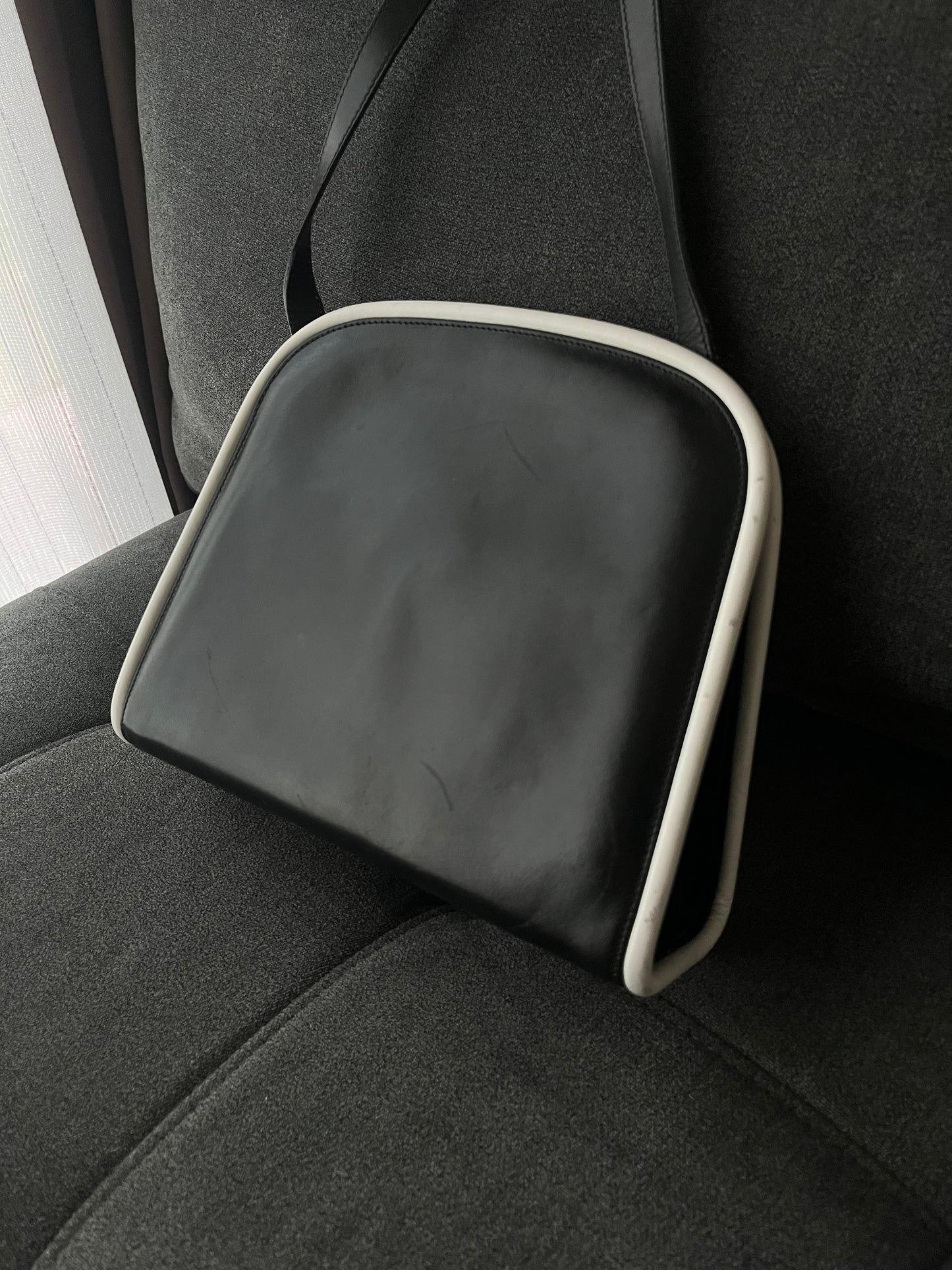 Salvatore Ferragamo B&W Shoulder Bag