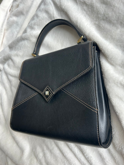 Lanvin Trapezoid Hand Bag