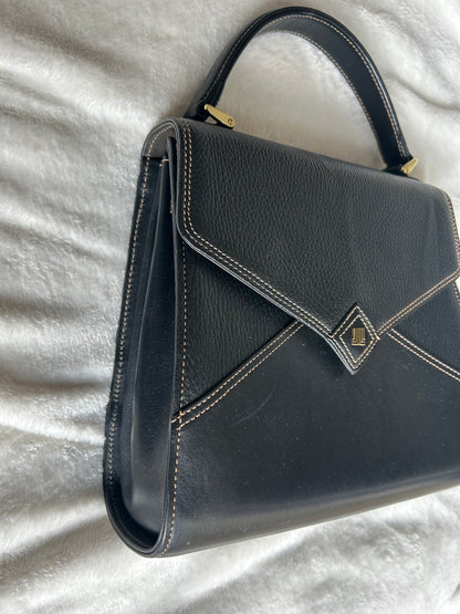 Lanvin Trapezoid Hand Bag