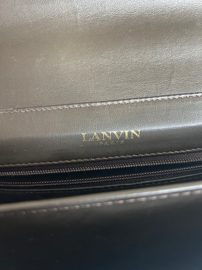 Lanvin Trapezoid Hand Bag