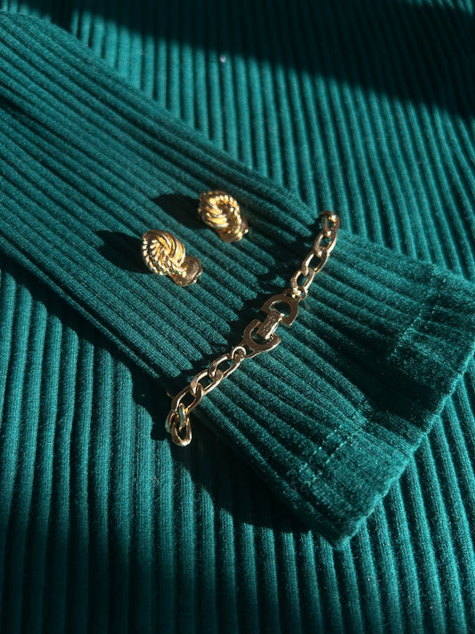 Christian Dior Two Piece Jewelry Set
