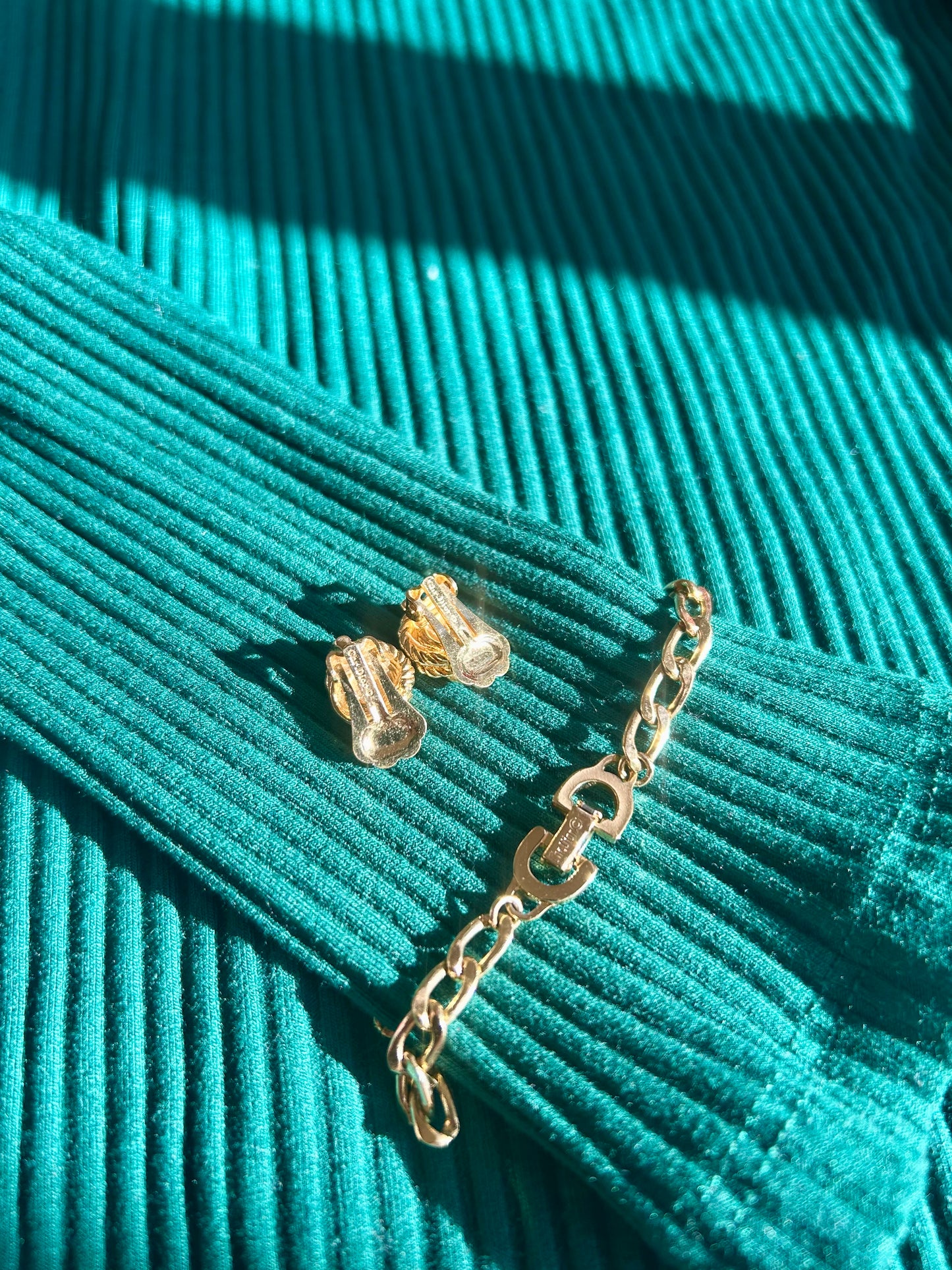 Christian Dior Two Piece Jewelry Set
