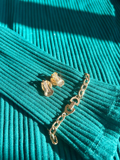 Christian Dior Two Piece Jewelry Set