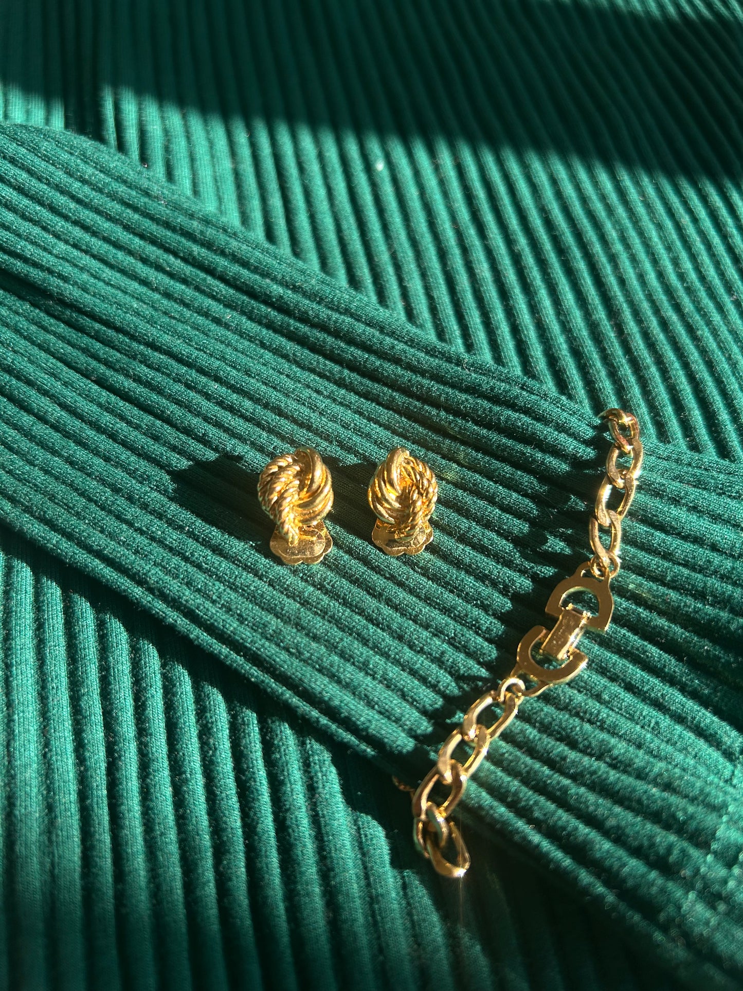 Christian Dior Two Piece Jewelry Set