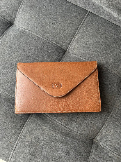 Valentino Garavani All Leather Envelope Bag