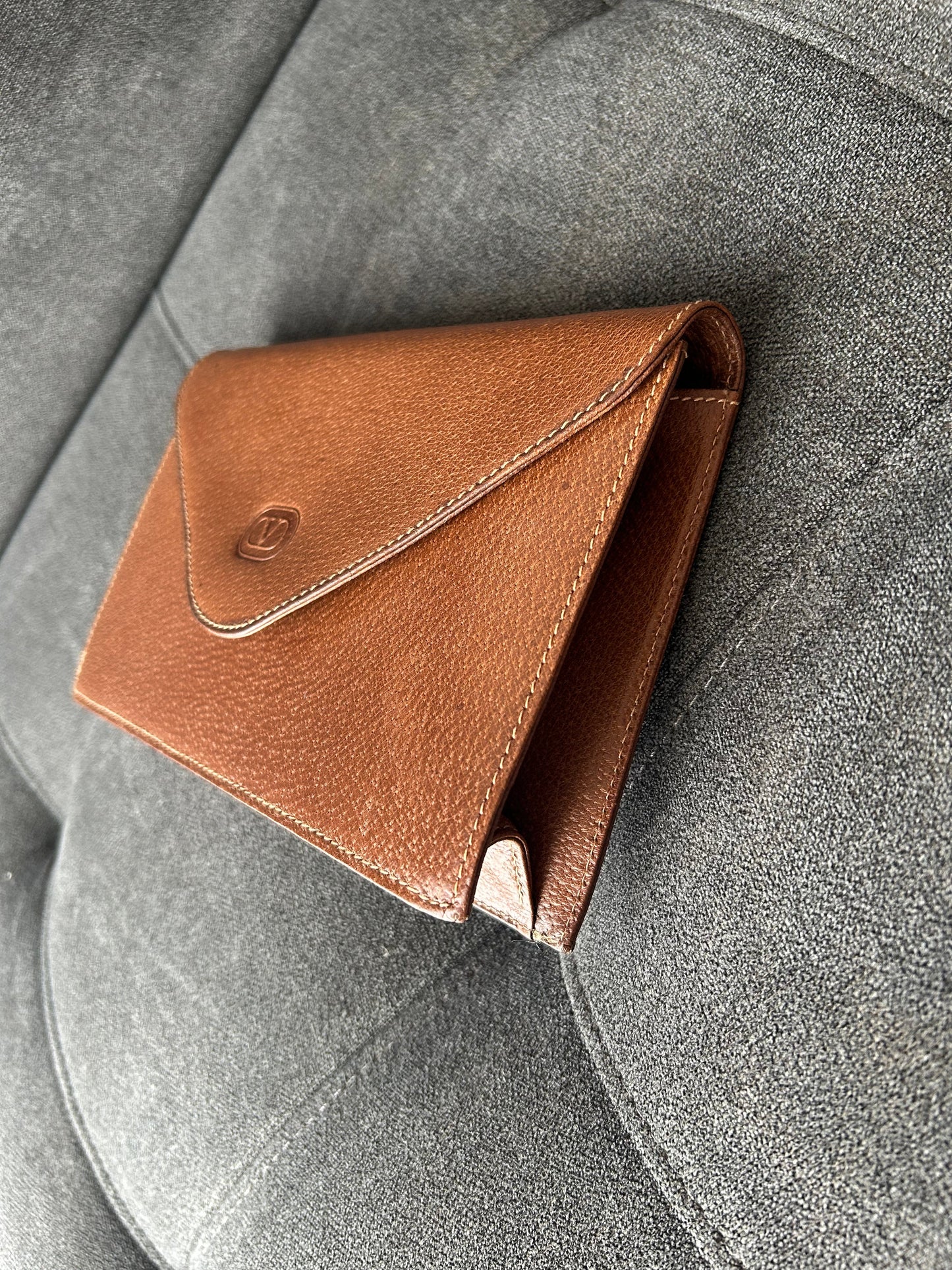 Valentino Garavani All Leather Envelope Bag