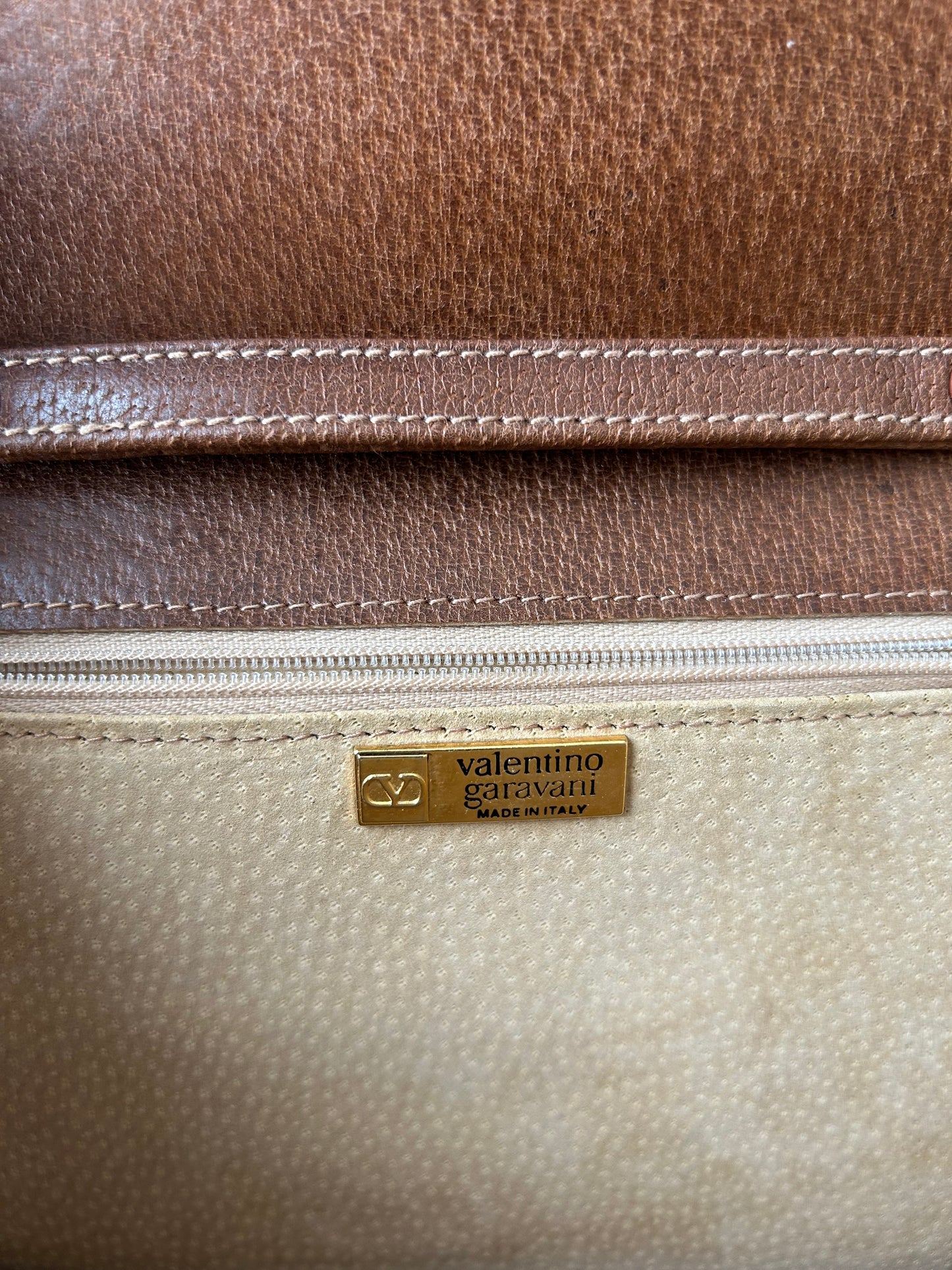 Valentino Garavani All Leather Envelope Bag