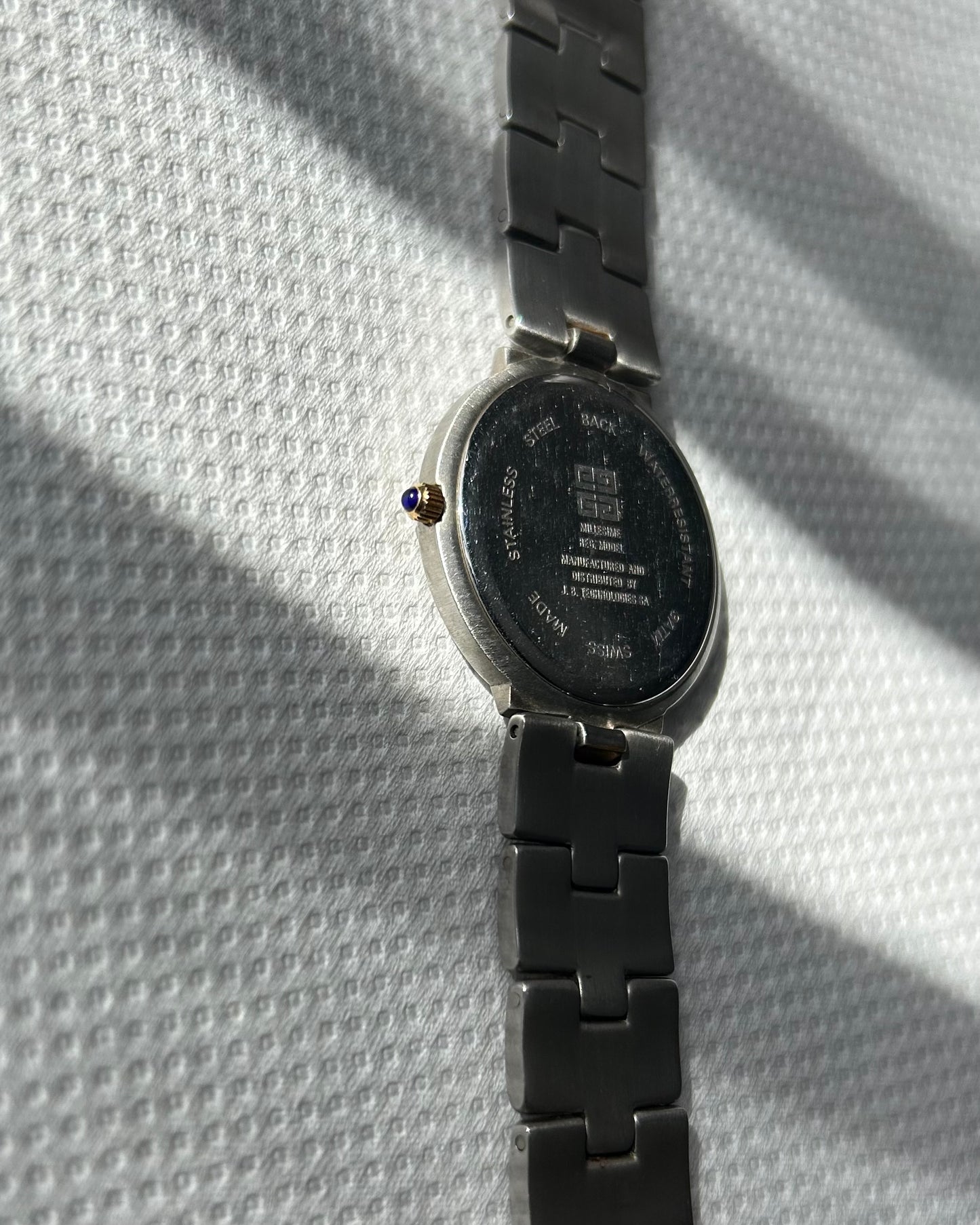 Givenchy Millesime Analog Stainless Steel Watch