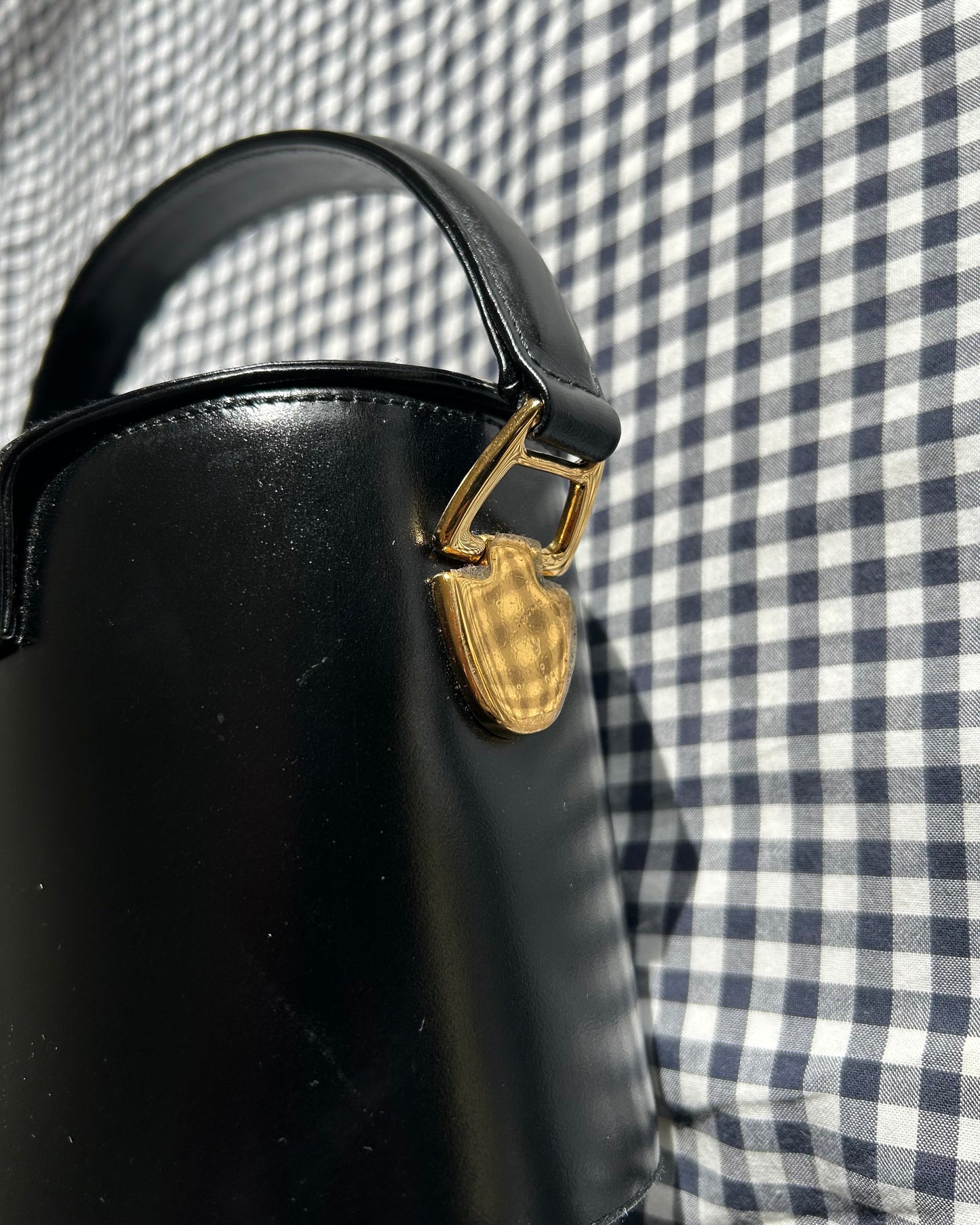 Gianfranco Lotti Vintage Oval Vanity Bag