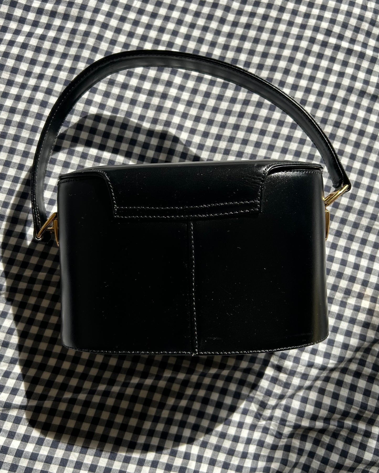 Gianfranco Lotti Vintage Oval Vanity Bag