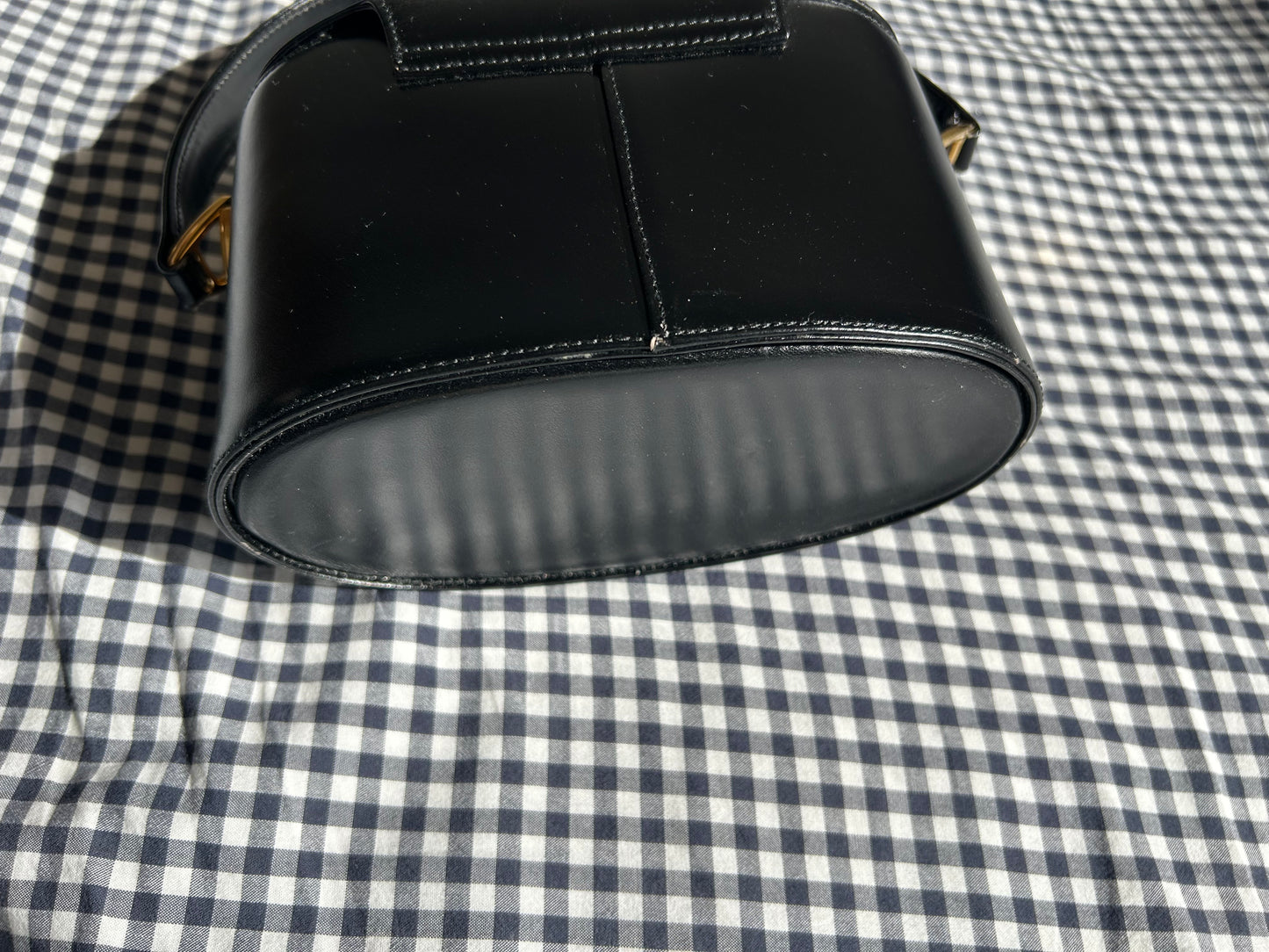Gianfranco Lotti Vintage Oval Vanity Bag