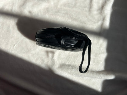 Pierre Balmain Quilted Leather Wristlet