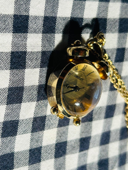 Orient Vintage Manual Winding Pendant Watch