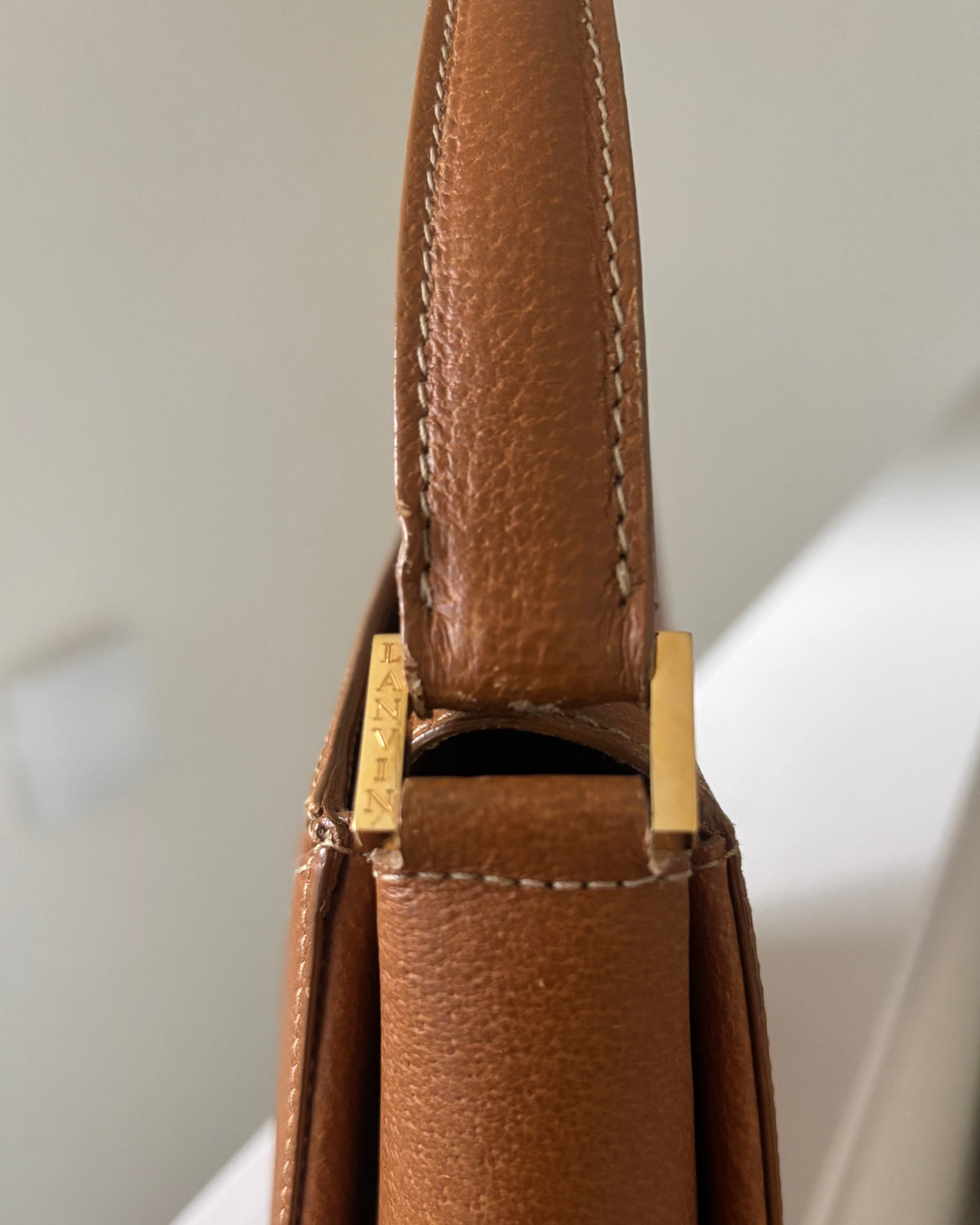 Lanvin Origami Design Vintage Three-Way Bag