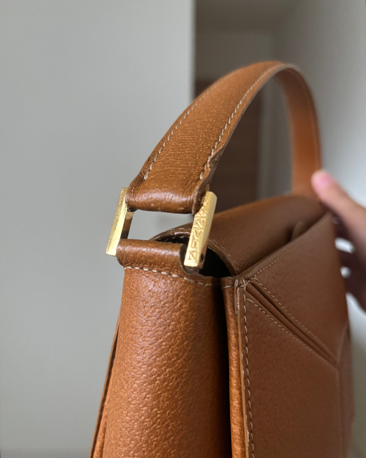 Lanvin Origami Design Vintage Three-Way Bag