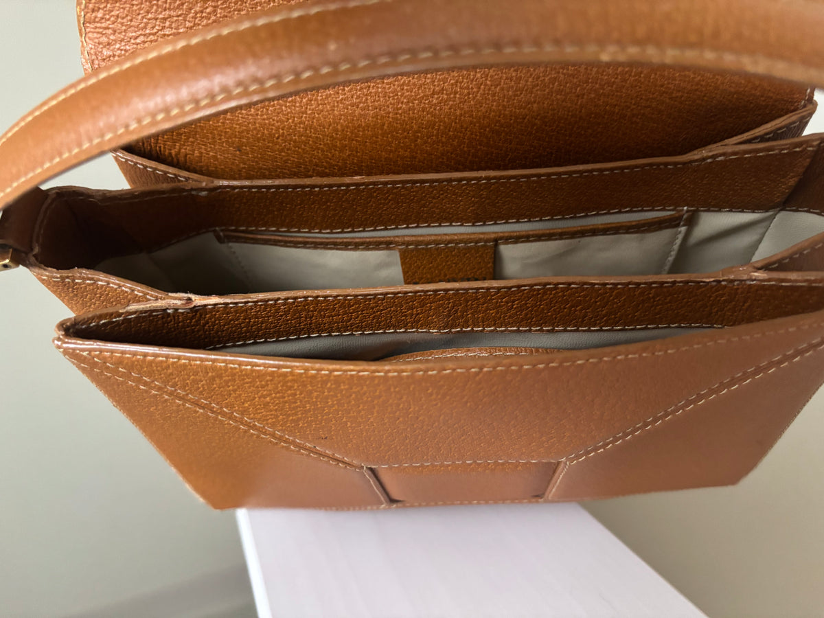 Lanvin Origami Design Vintage Three-Way Bag