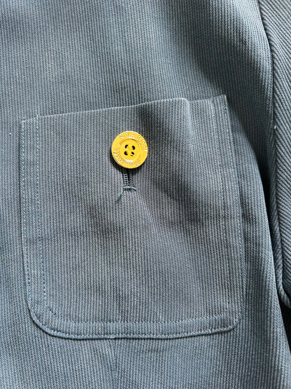 Nina Ricci Lightweight Ribbed Blue Jacket