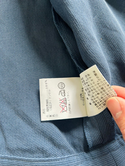 Nina Ricci Lightweight Ribbed Blue Jacket