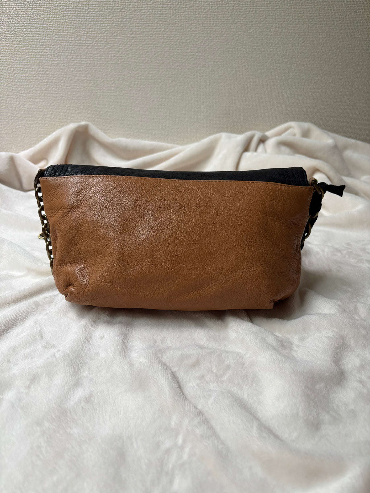 Lanvin Happy Two-tone Chain Strap Bag