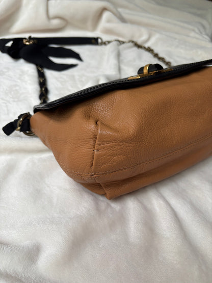 Lanvin Happy Two-tone Chain Strap Bag
