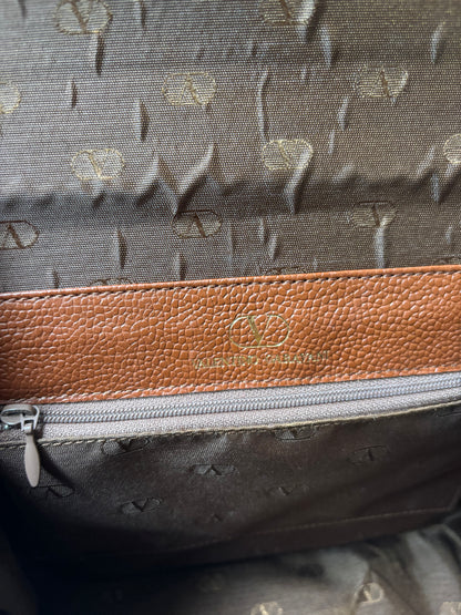 Valentino Garavani V Logo Flip Lock Hand Bag