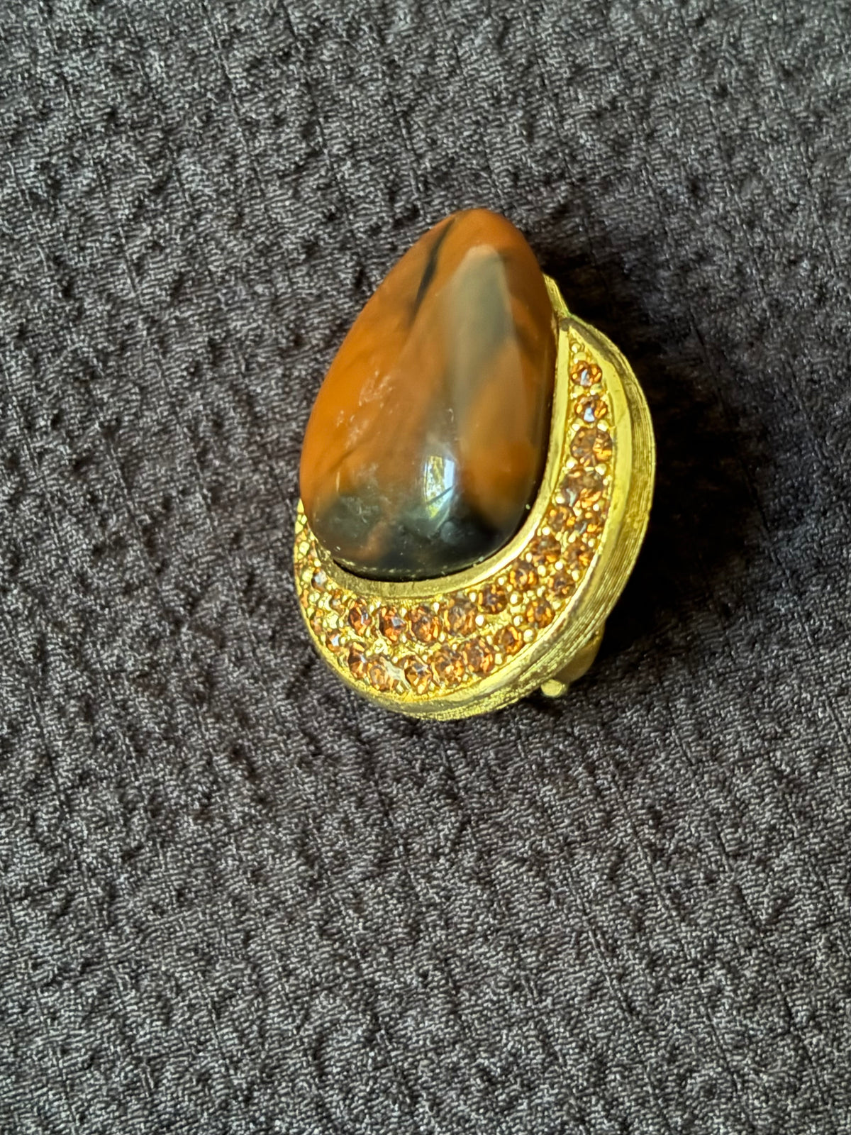 Givenchy Tear-drop shape Vintage Clip-on Earrings