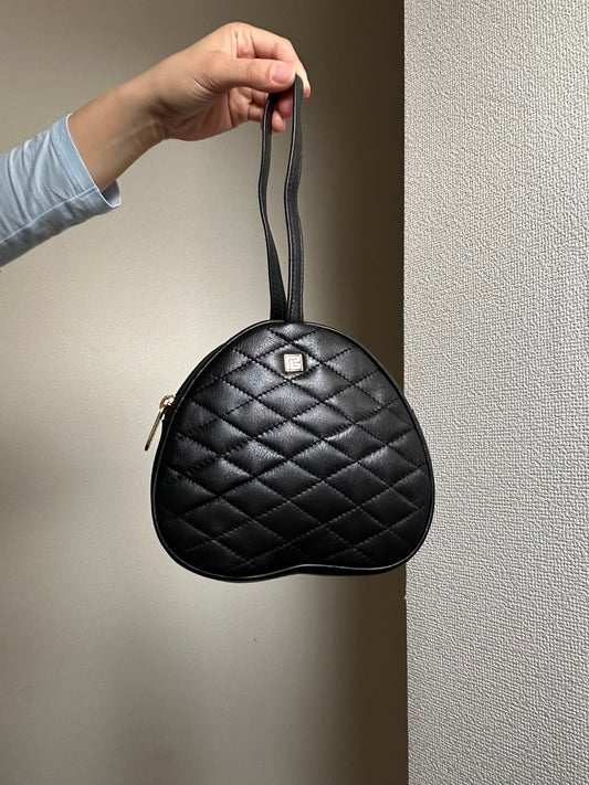 Pierre Balmain Quilted Leather Wristlet