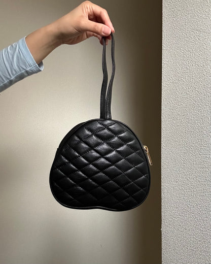 Pierre Balmain Quilted Leather Wristlet