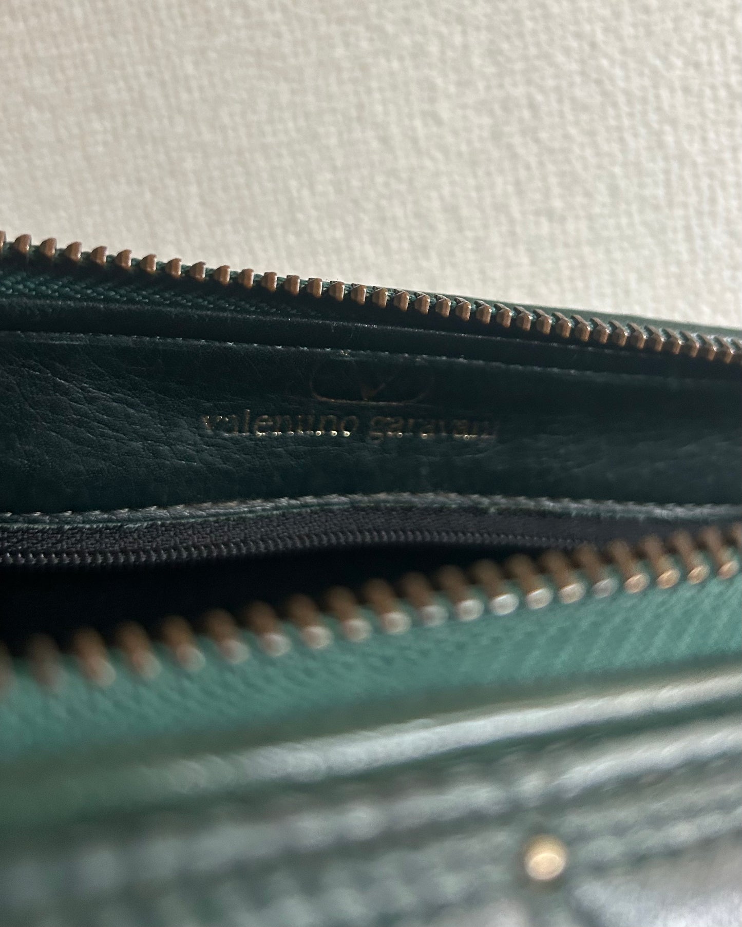 Valentino Garavani Deep Green Barrel Bag