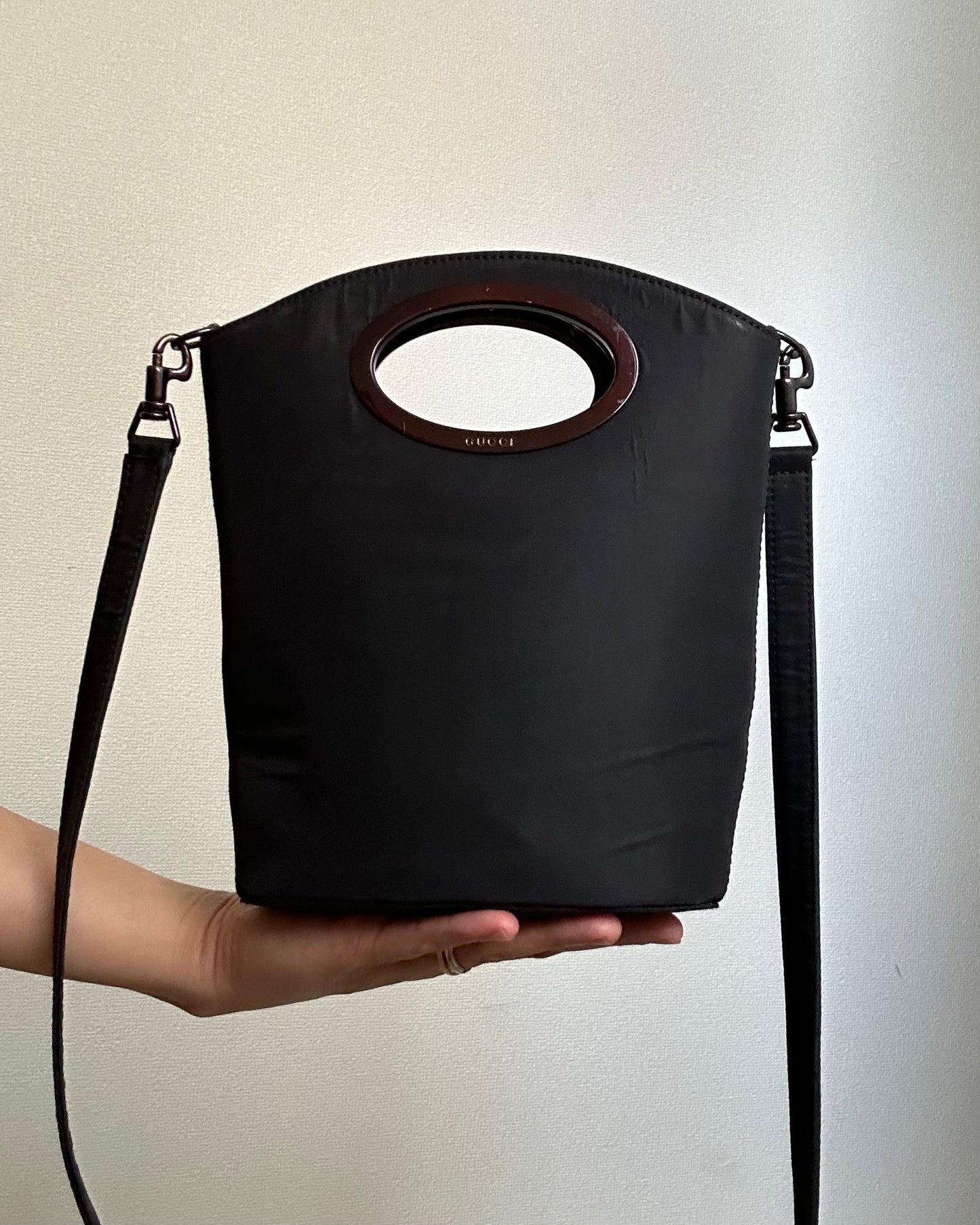 Gucci Mini Nylon Three-Way Bag