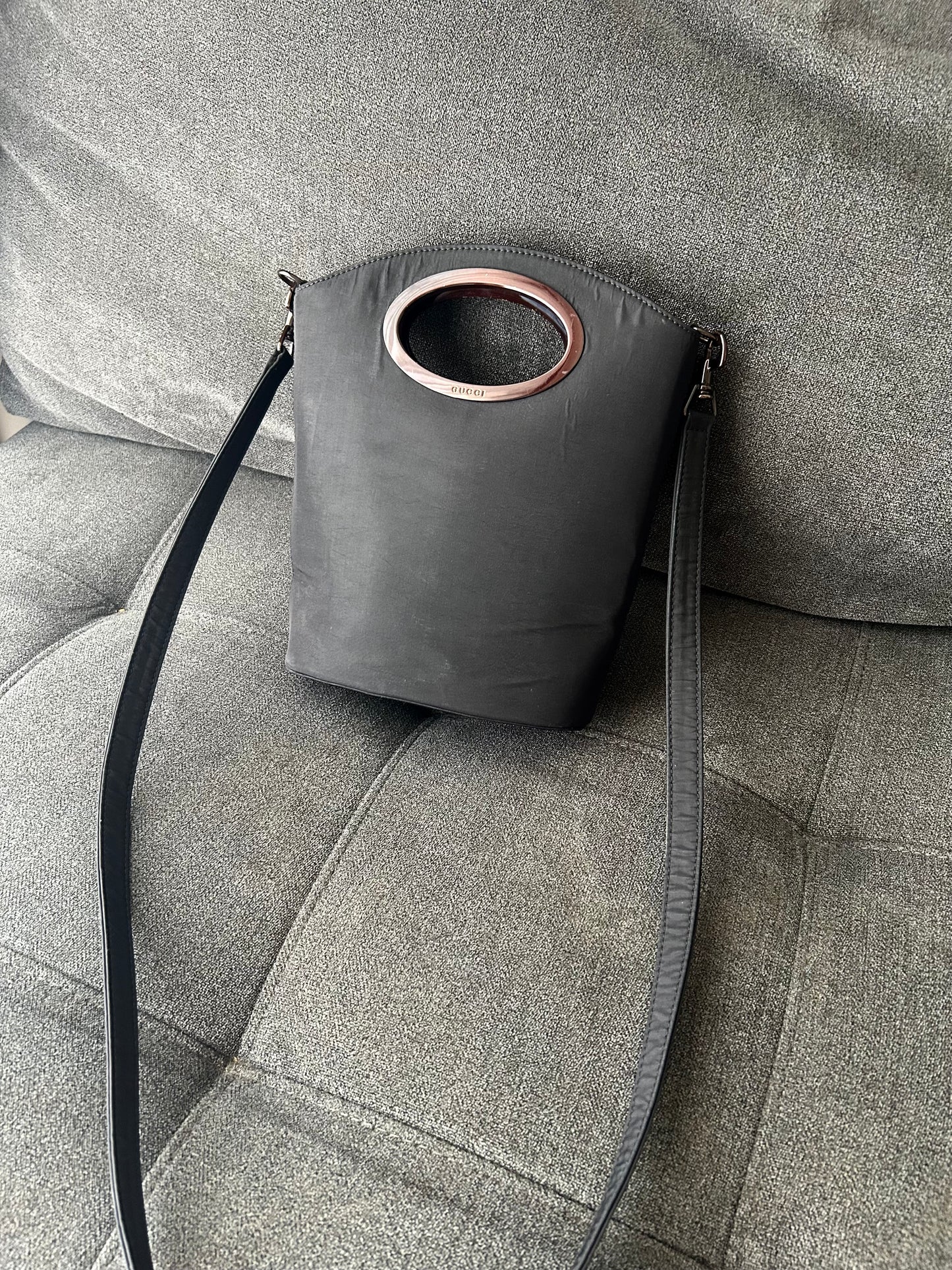 Gucci Mini Nylon Three-Way Bag