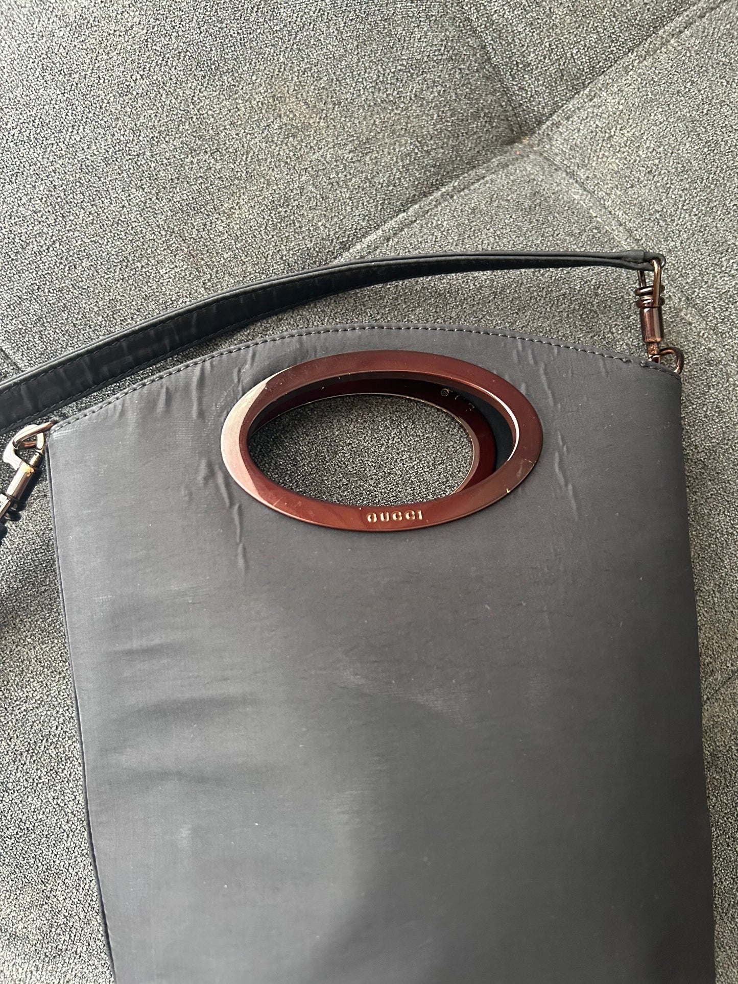Gucci Mini Nylon Three-Way Bag