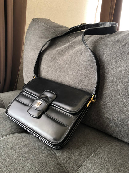 Lanvin Classic Black Shoulder Bag