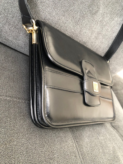 Lanvin Classic Black Shoulder Bag