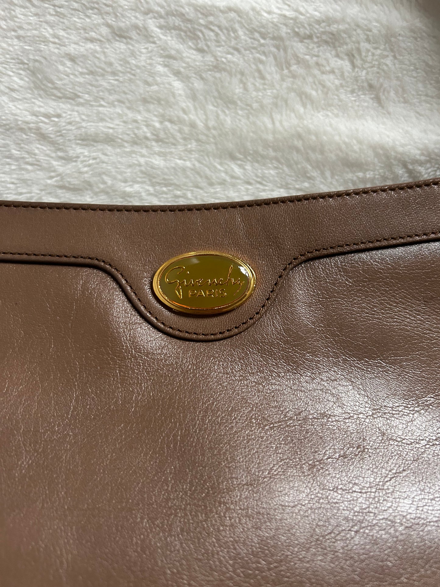 Givenchy Soft Brown Leather Shoulder Bag