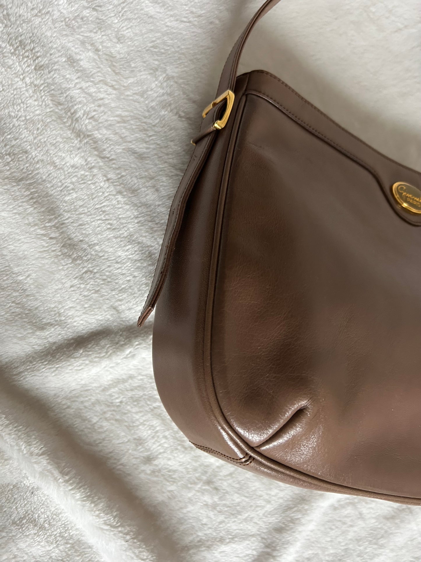 Givenchy Soft Brown Leather Shoulder Bag