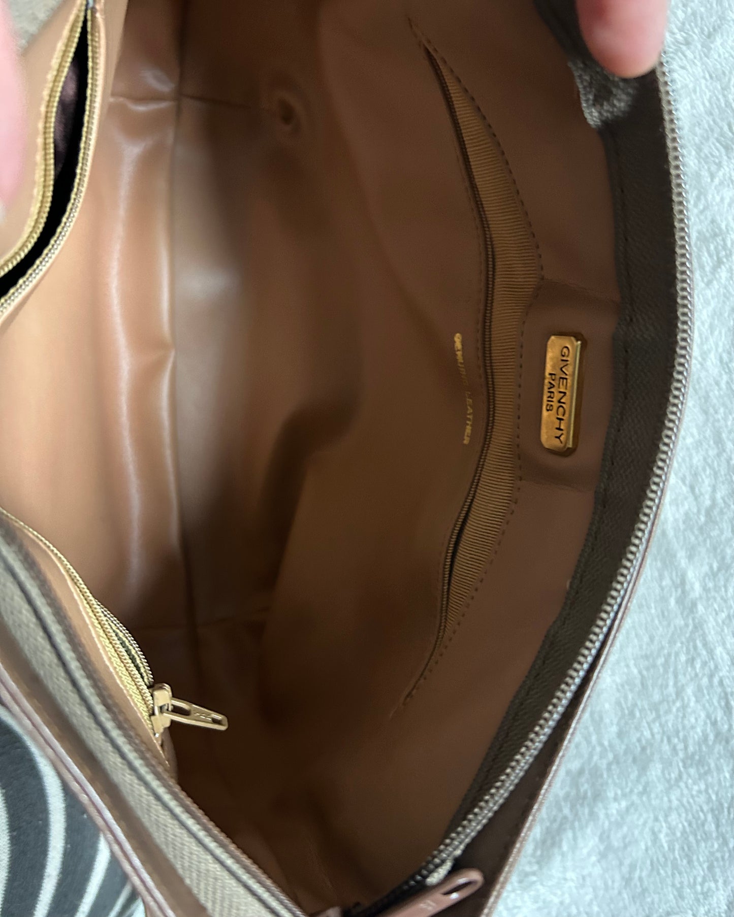 Givenchy Soft Brown Leather Shoulder Bag