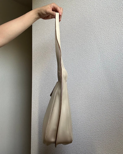 RARE Bottega Veneta Cream Hobo Bag