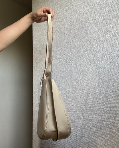 RARE Bottega Veneta Cream Hobo Bag