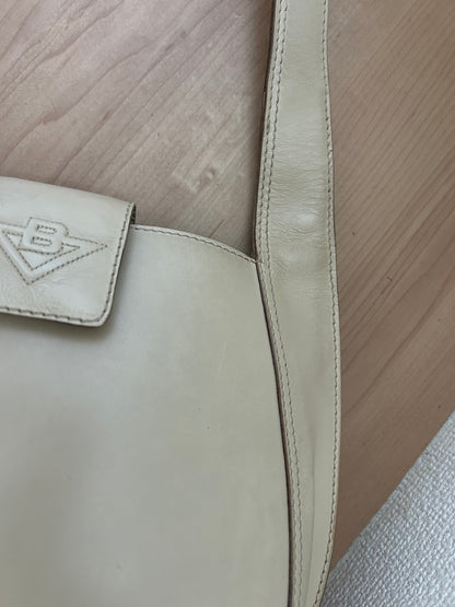 RARE Bottega Veneta Cream Hobo Bag