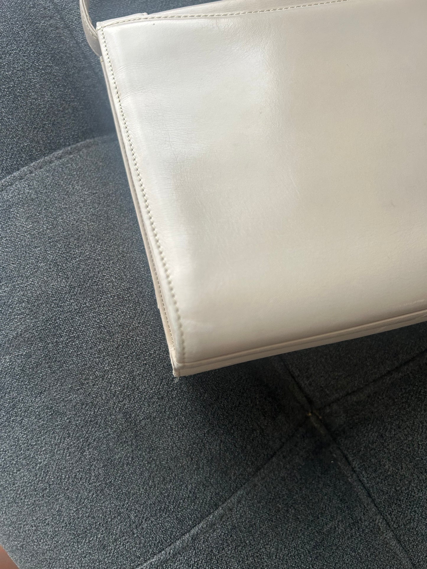 Givenchy Assymetrical Off-White Two-Way Bag