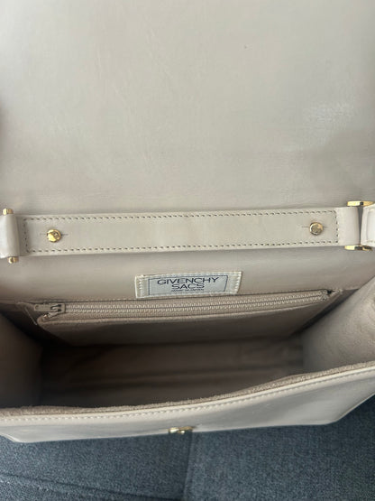 Givenchy Assymetrical Off-White Two-Way Bag