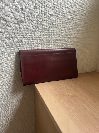 Cartier Must Line Thin Leather Clutch Organizer