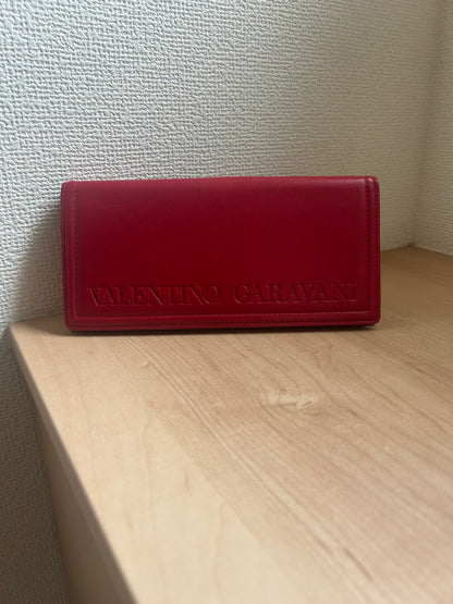 Valentino Garavani Red Long Wallet