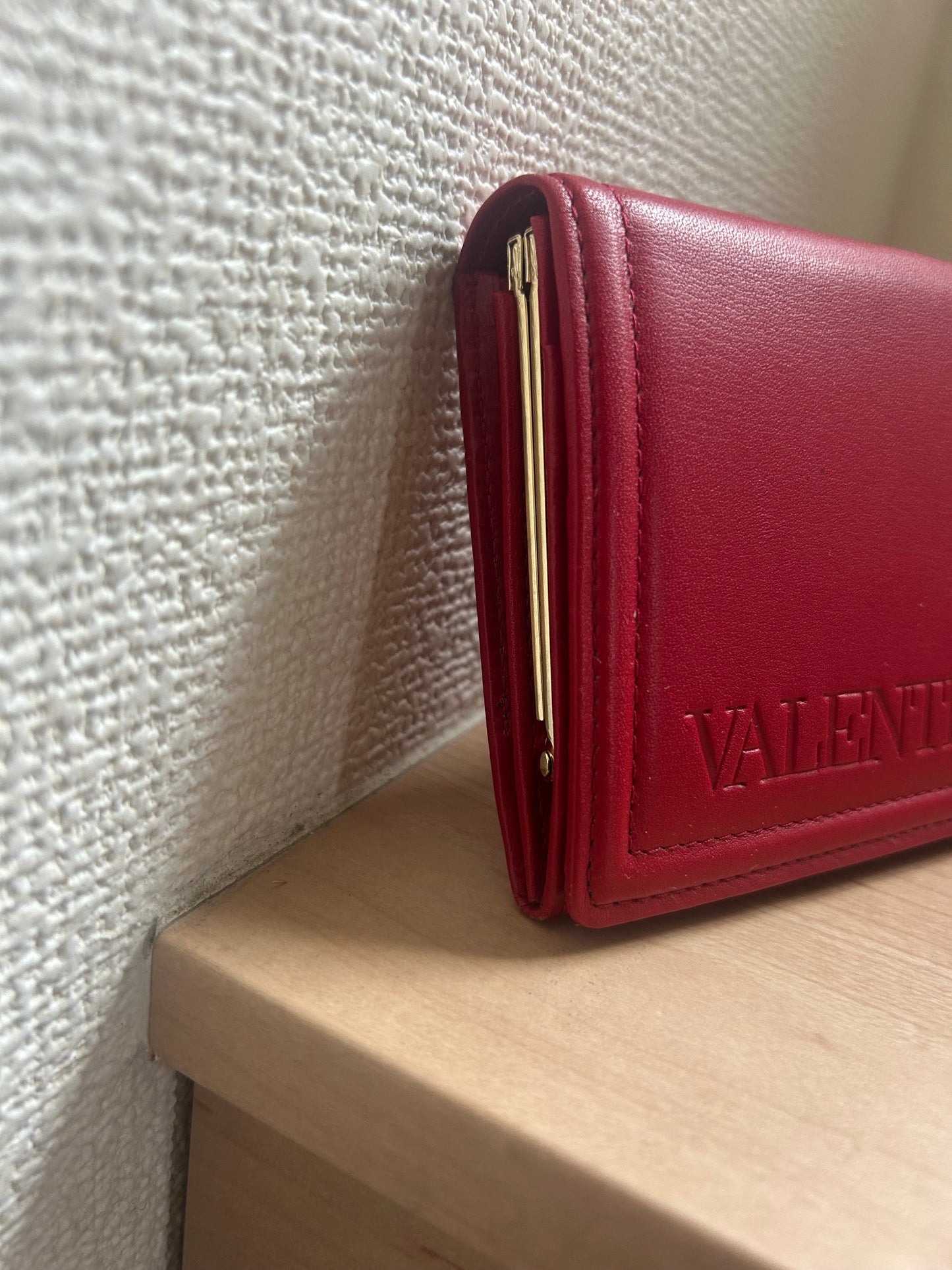 Valentino Garavani Red Long Wallet