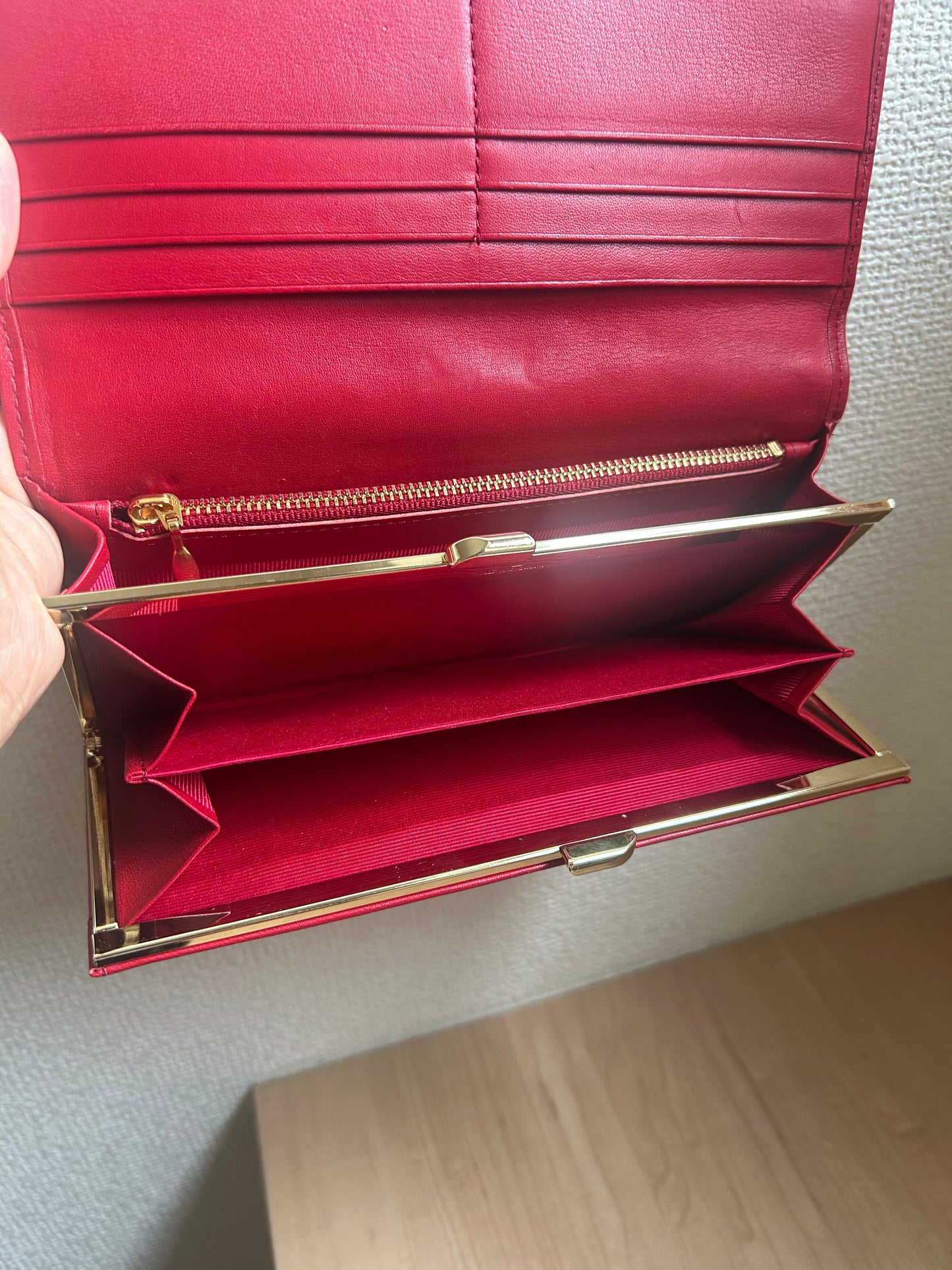 Valentino Garavani Red Long Wallet