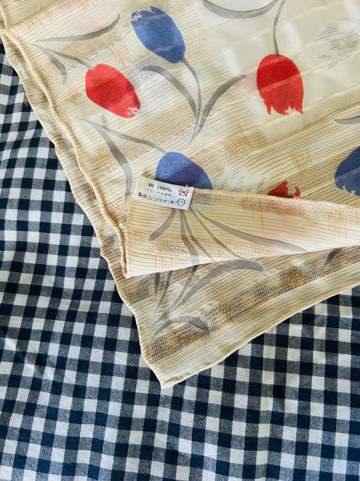 Givenchy Large Chiffon Floral Scarf